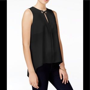 Rachel Roy Keyhole Sleeveless Top